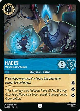 Hades - Meticulous Schemer (156/204) - Attack of the Vine Cold Foil