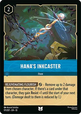 Hana's Inkcaster (171/204) - Attack of the Vine Cold Foil