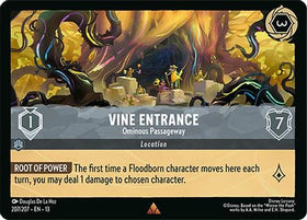Vine Entrance - Ominous Passageway (207/204) - Attack of the Vine Cold Foil