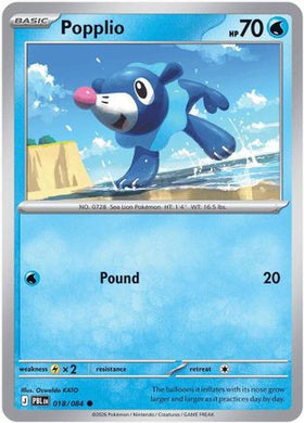 Popplio 18 - ME05 Pitch Black