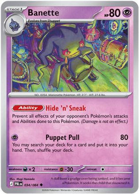 Banette 34 - ME05 Pitch Black