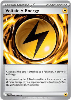 Voltaic Lightning Energy 84 - ME05 Pitch Black Reverse Holofoil