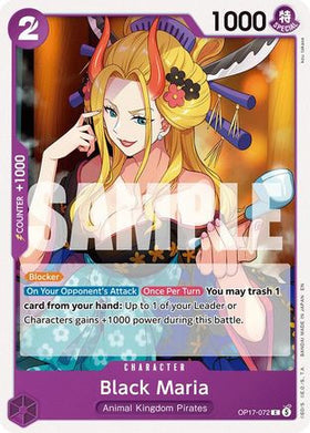 Black Maria (OP17-072) The World's Strongest Warriors