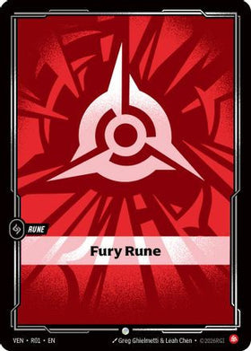 Fury Rune (R01) - Vendetta