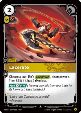 Lacerate (127/166) - Vendetta