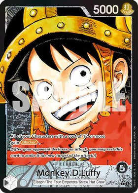 Monkey.D.Luffy (079) (Alternate Art) (OP17-079) The World's Strongest Warriors Foil