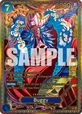 Buggy (P-084) (SP) (P-084) The World's Strongest Warriors Foil