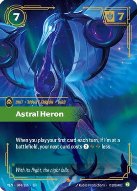 Astral Heron (044/166) - Vendetta Foil