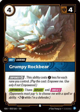 Grumpy Rockbear (050/166) - Vendetta
