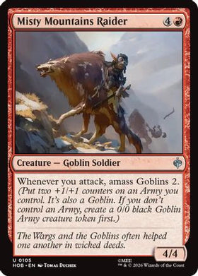 Misty Mountains Raider (HOB-105) - The Hobbit