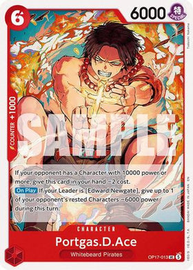 Portgas.D.Ace (OP17-013) The World's Strongest Warriors