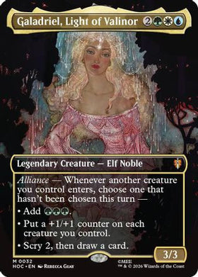 Galadriel, Light of Valinor (Borderless) (HOC-032) - The Hobbit: Eternal-Legal