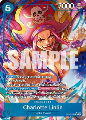 Charlotte Linlin (049) (Alternate Art) (OP17-049) The World's Strongest Warriors Foil