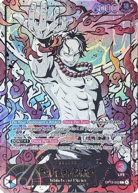 Portgas.D.Ace (English Version 3rd Anniversary Set) (OP13-002) One Piece Promotion Cards Foil