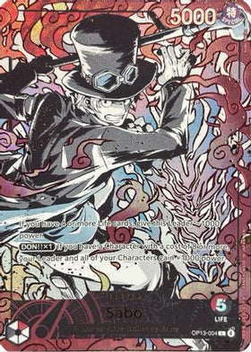 Sabo (English Version 3rd Anniversary Set) (OP13-004) One Piece Promotion Cards Foil