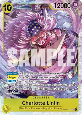 Charlotte Linlin (112) (OP17-112) The World's Strongest Warriors Foil