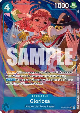 Gloriosa (Alternate Art) (OP17-046) The World's Strongest Warriors Foil