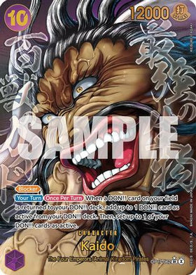 Kaido (062) (Super Alternate Art) (OP17-062) The World's Strongest Warriors Foil