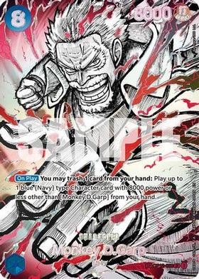 Monkey.D.Garp (OP12-056) (SP) (OP12-056) The World's Strongest Warriors Foil