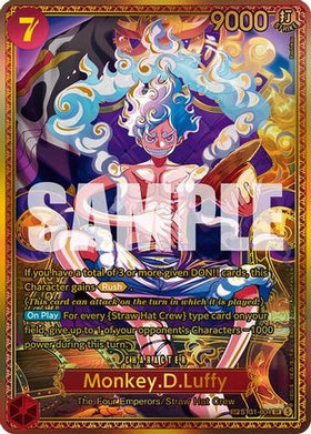 Monkey.D.Luffy (ST31-004) (SP) (ST31-004) The World's Strongest Warriors Foil