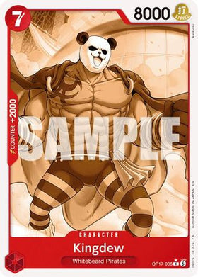 Kingdew (Pandaman Art) (OP17-006) The World's Strongest Warriors