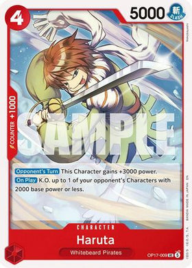 Haruta (OP17-009) The World's Strongest Warriors