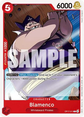 Blamenco (OP17-011) The World's Strongest Warriors
