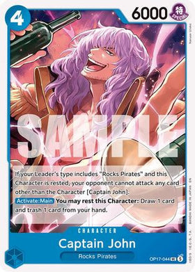 Captain John (OP17-044) The World's Strongest Warriors