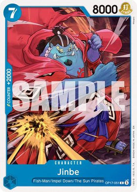 Jinbe (051) (OP17-051) The World's Strongest Warriors