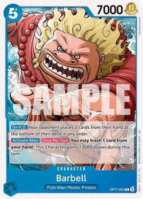Barbell (OP17-053) The World's Strongest Warriors