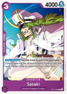 Sasaki (OP17-068) The World's Strongest Warriors