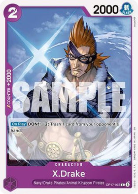 X.Drake (OP17-075) The World's Strongest Warriors