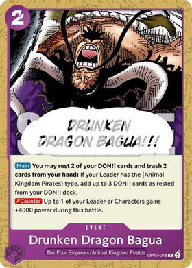 Drunken Dragon Bagua (OP17-078) The World's Strongest Warriors