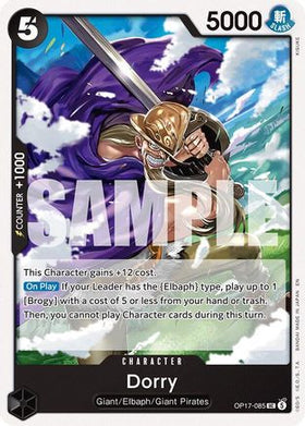 Dorry (OP17-085) The World's Strongest Warriors