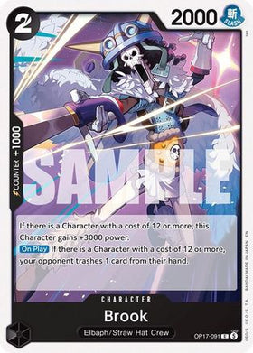 Brook (OP17-091) The World's Strongest Warriors