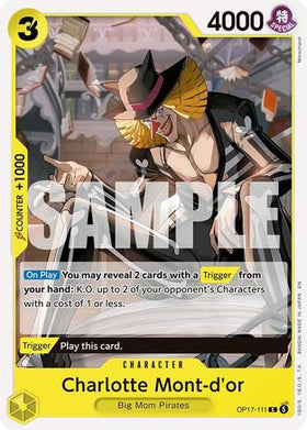 Charlotte Mont-d'or (OP17-111) The World's Strongest Warriors