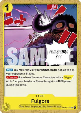 Fulgora (OP17-116) The World's Strongest Warriors