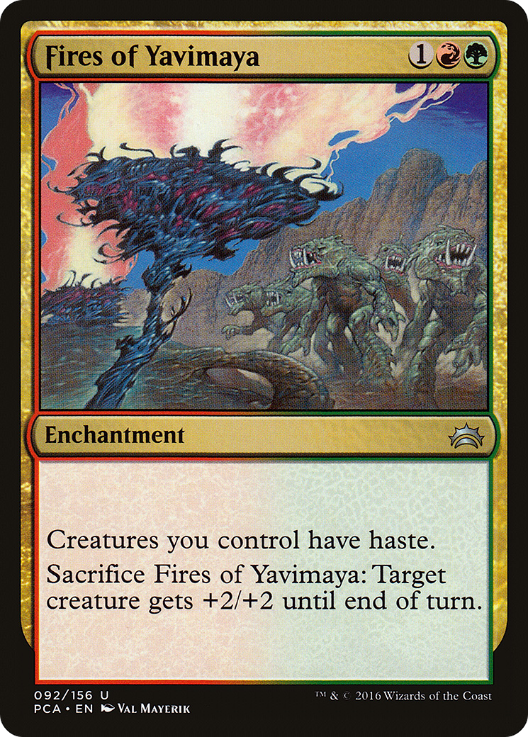 Fires of Yavimaya (PCA-092) - Planechase Anthology