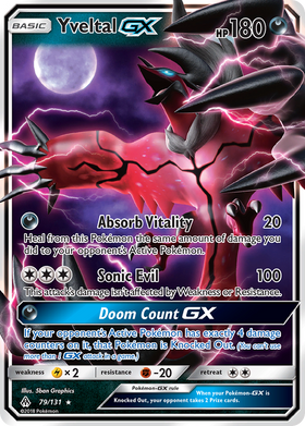 Yveltal-GX 79/131 - Forbidden Light Holofoil (MP)