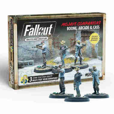 Fallout: Wasteland Warfare - Mojave Companions Boone, Arcade, & Cass
