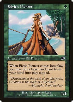 Elvish Pioneer (ONS-257) - Onslaught Foil