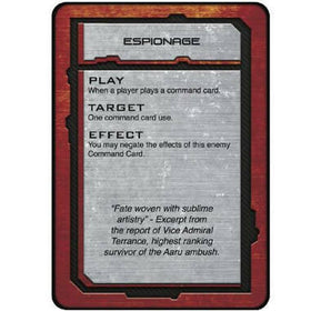 Dropfleet Commander: Shaltari Command Cards (Clearance)