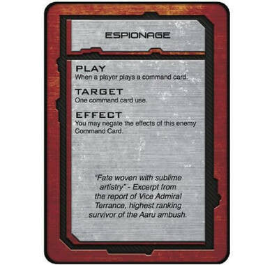 Dropfleet Commander: Shaltari Command Cards (Clearance)