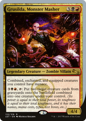 Grusilda, Monster Masher (UST-132) - Unstable Foil