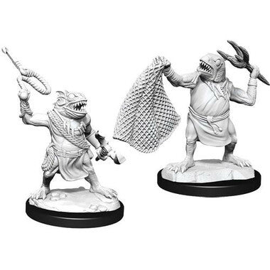 Dungeons & Dragons: Nolzur's Marvelous Unpainted Miniatures - Kuo-Toa & Kuo-Toa Whip (Wave 14)