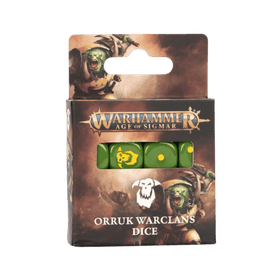 Warhammer Age of Sigmar: Orruk Warclans - Dice Set (4th Edition)
