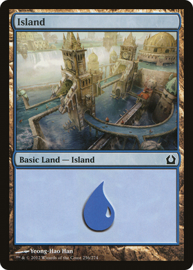 Island (RTR-256) - Return to Ravnica Foil
