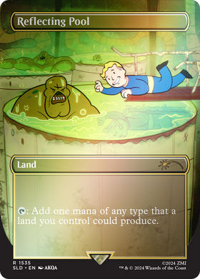 Reflecting Pool (SLD-1535★) - Secret Lair Drop (Borderless) Foil