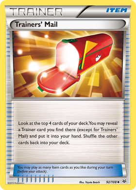Trainers' Mail 92/108 - Roaring Skies (HP)