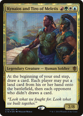 Kynaios and Tiro of Meletis (C16-036) - Commander 2016 Foil (HP)